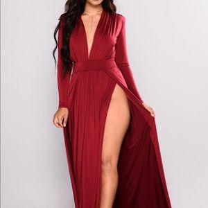 Red Maxi Dress